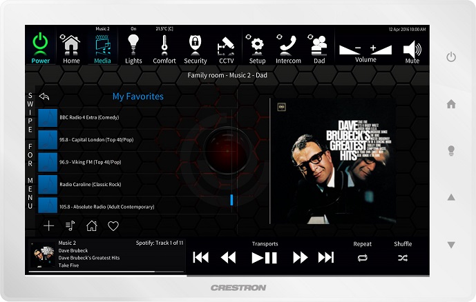 Crestron Touchpanel Crestron Touchpanel