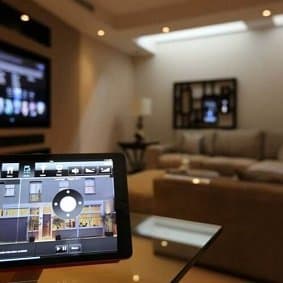 iPad Controlling Audio Video System