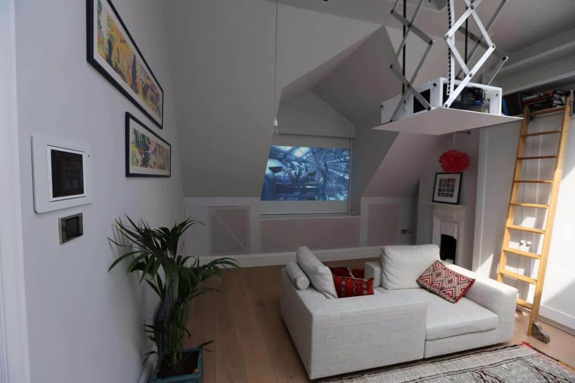 Attic Home Cinema London Attic Home Cinema London