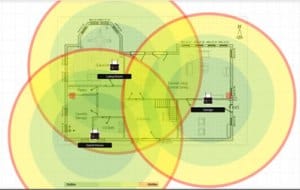 Overlapping WAPs ensure great coverage Overlapping WAPs ensure great coverage