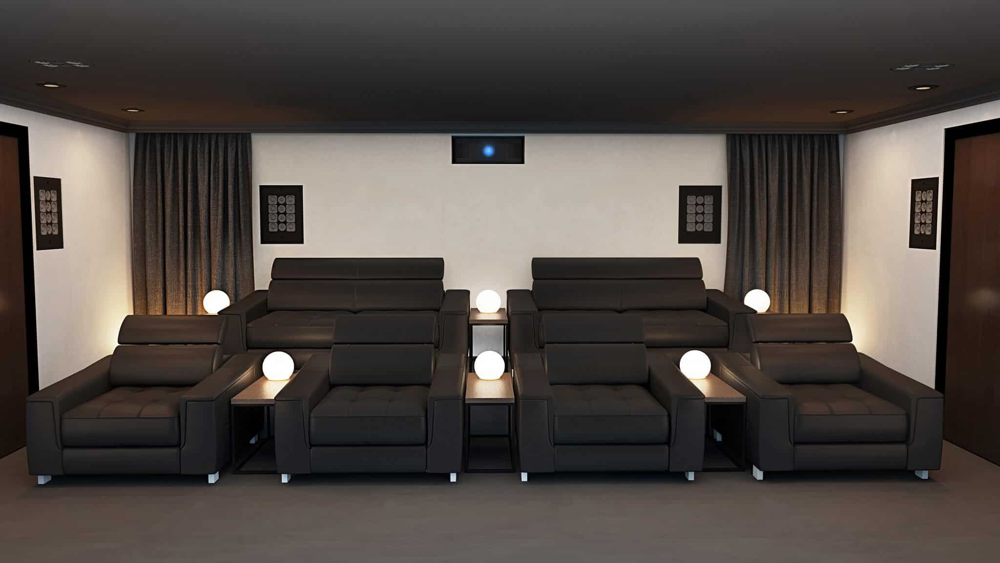 Home Cinema Room - Rear Speakers Home Cinema Room - Rear Speakers