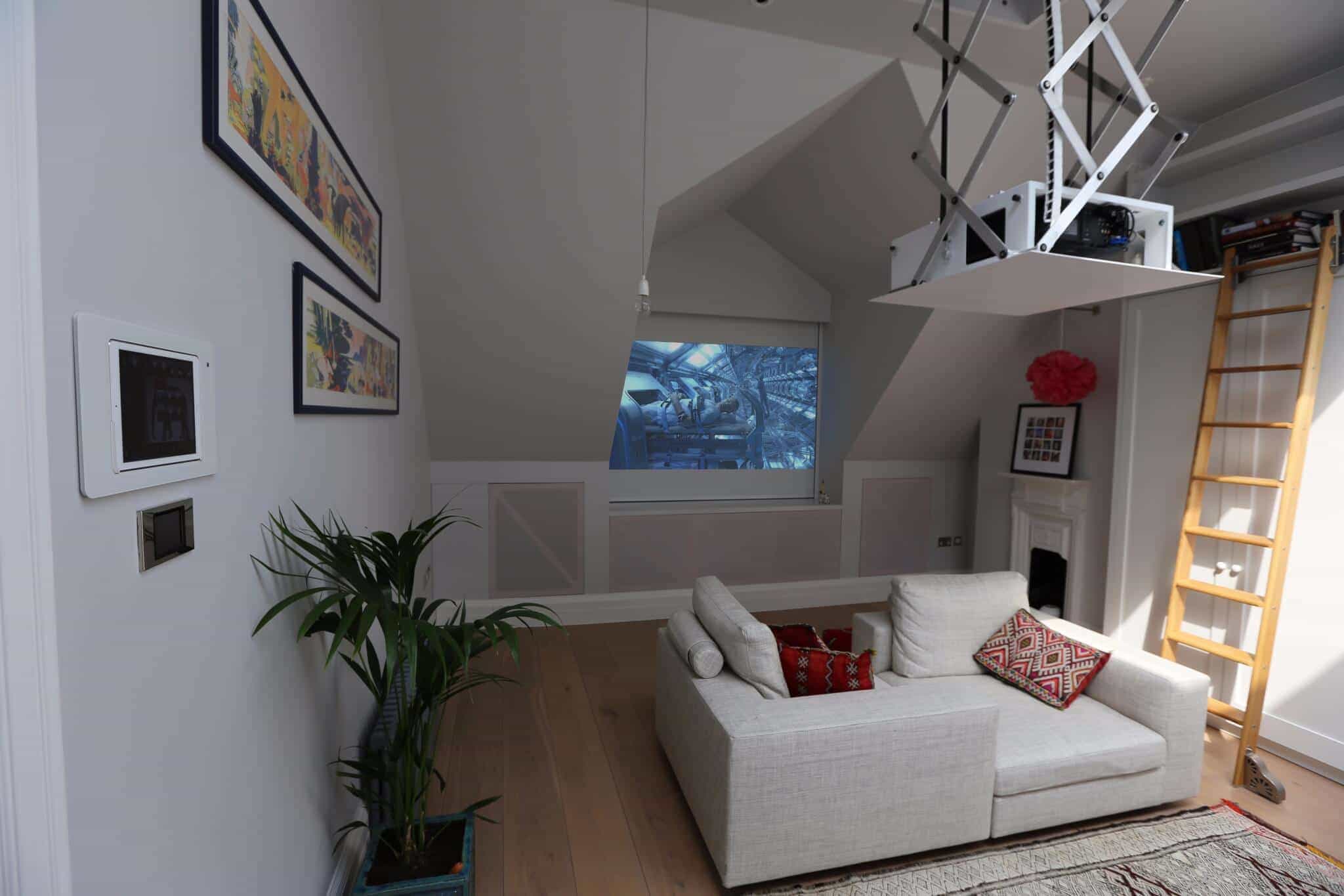 Attic Home Cinema in North London