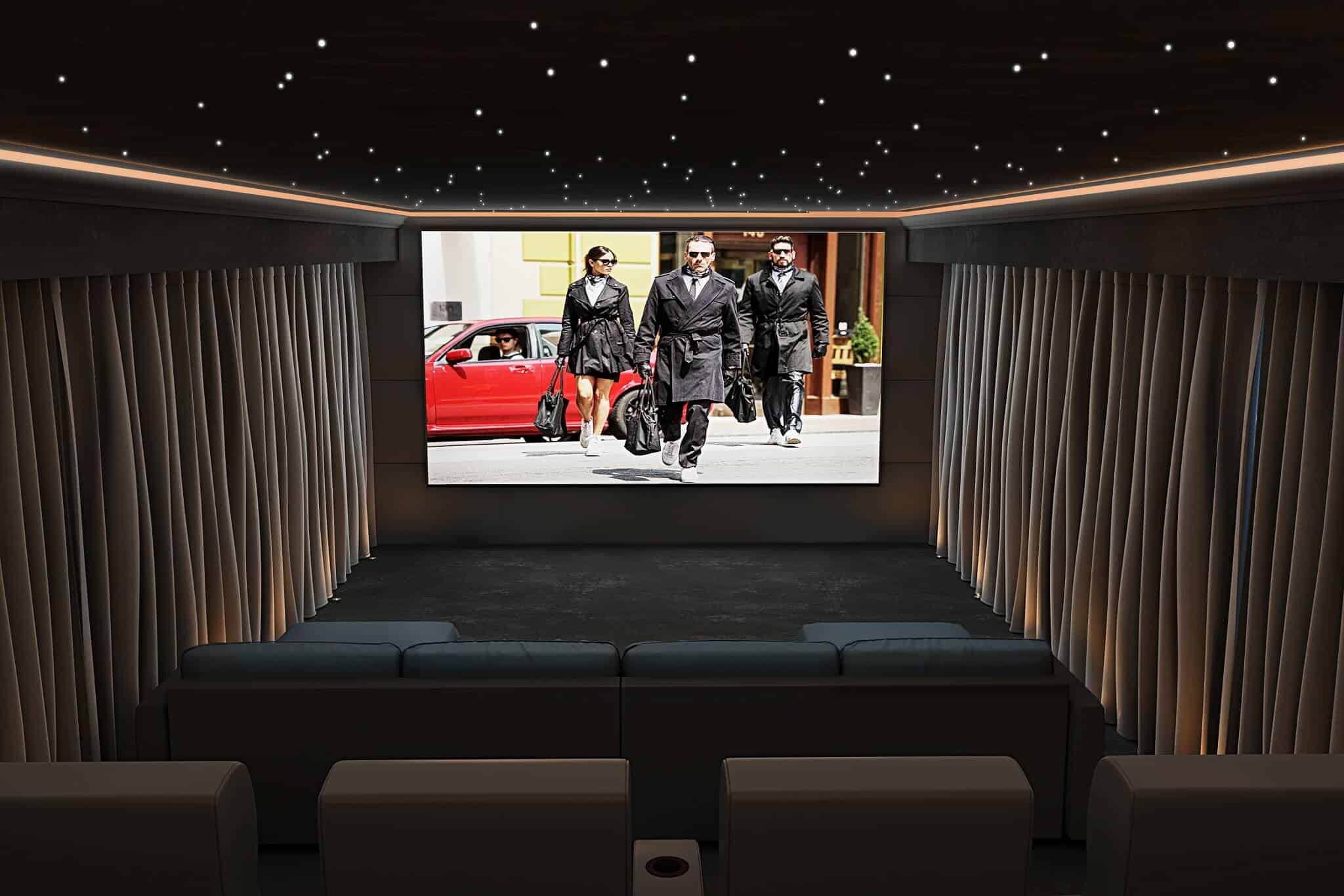 Cheshire Home Cinema Room