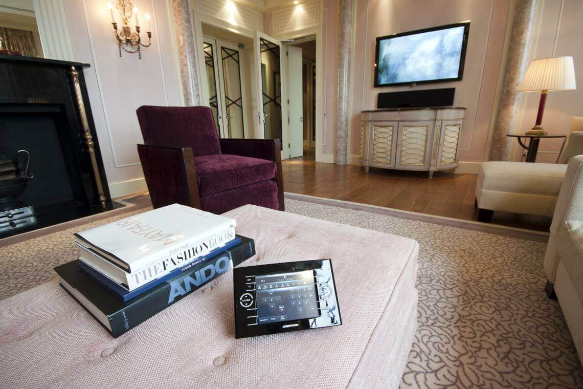 Claridge's Hotel Penthouse AV System