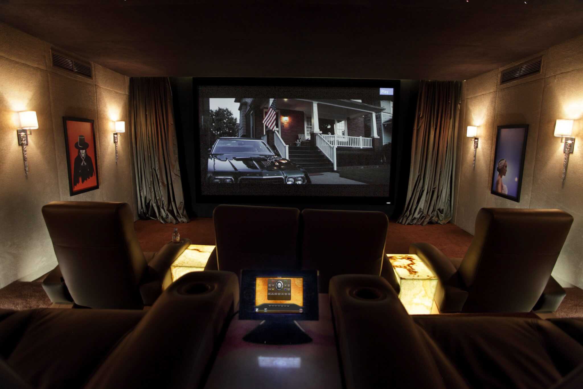 Easy Crestron Control of the Cinema