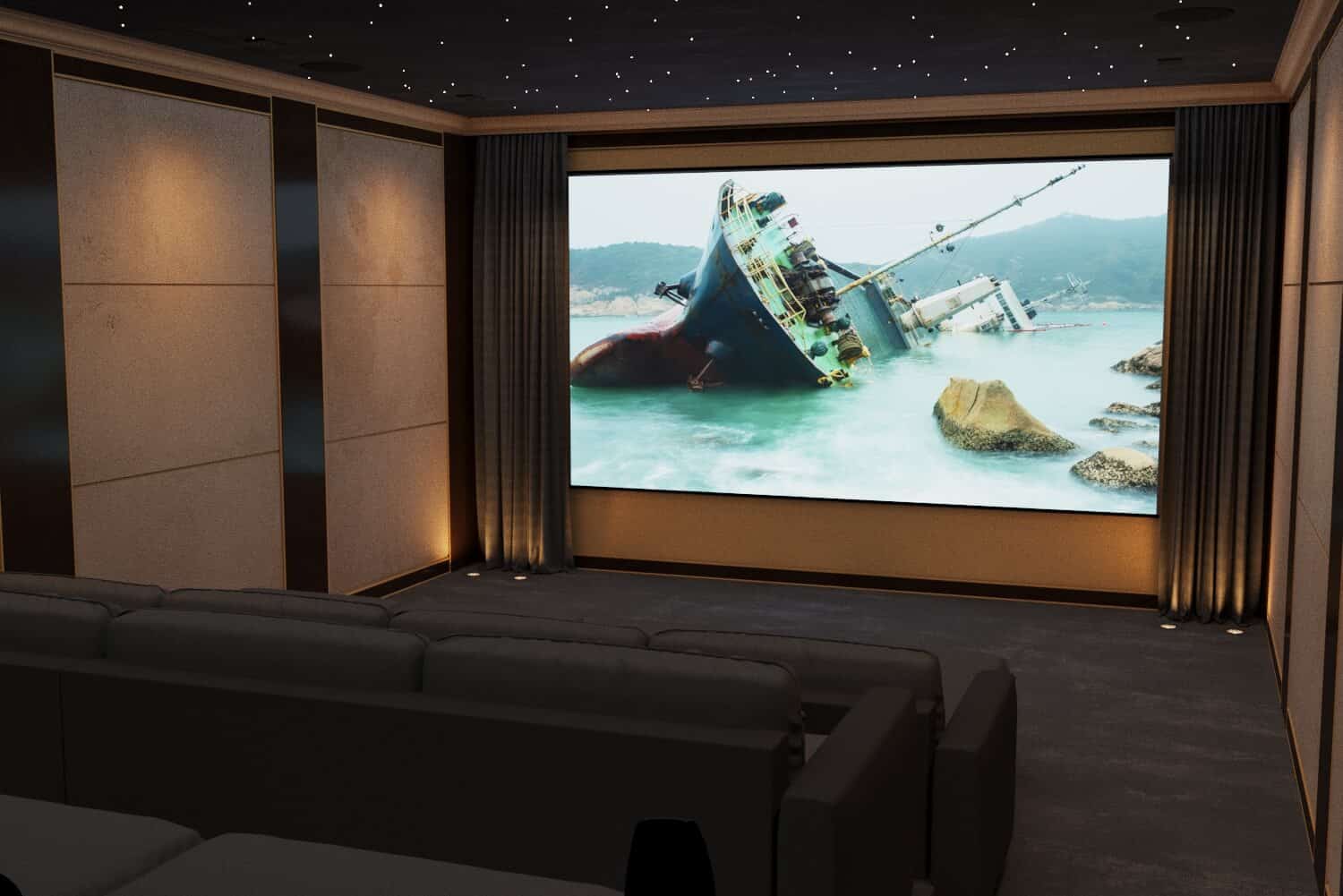 Scottish Estate Home Cinema