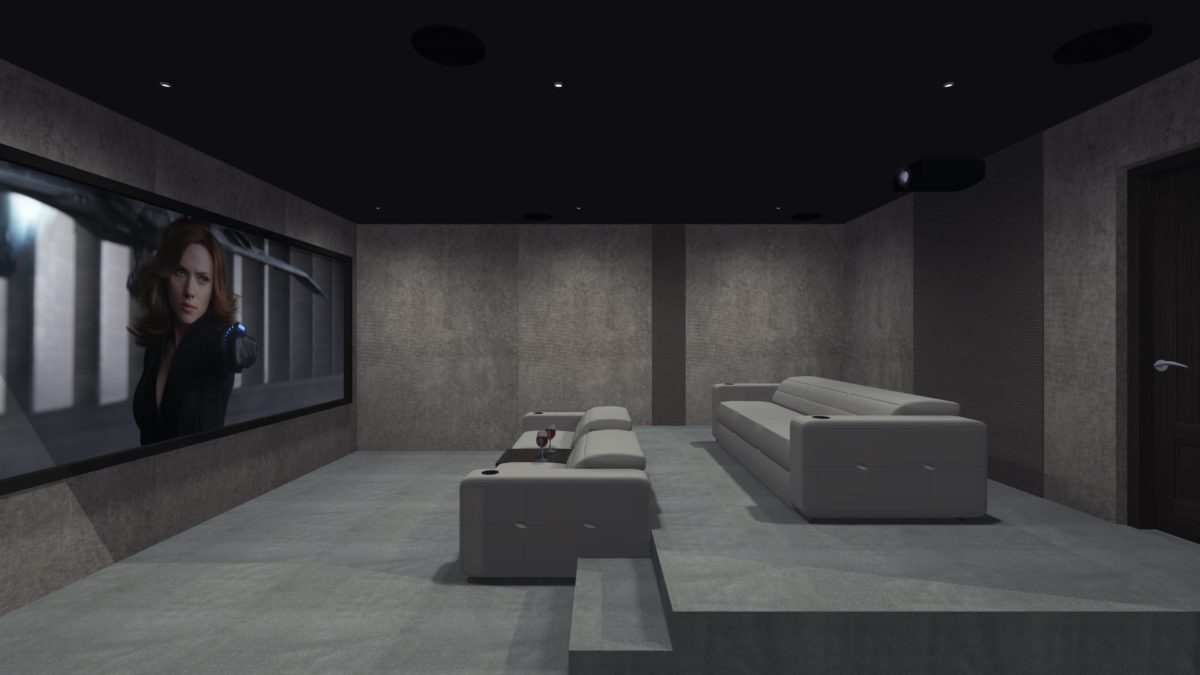 Home Cinema Room - Nigeria