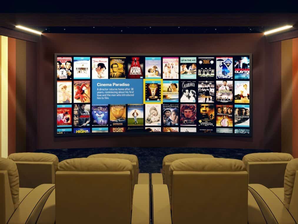 Home Theater Room Dubai