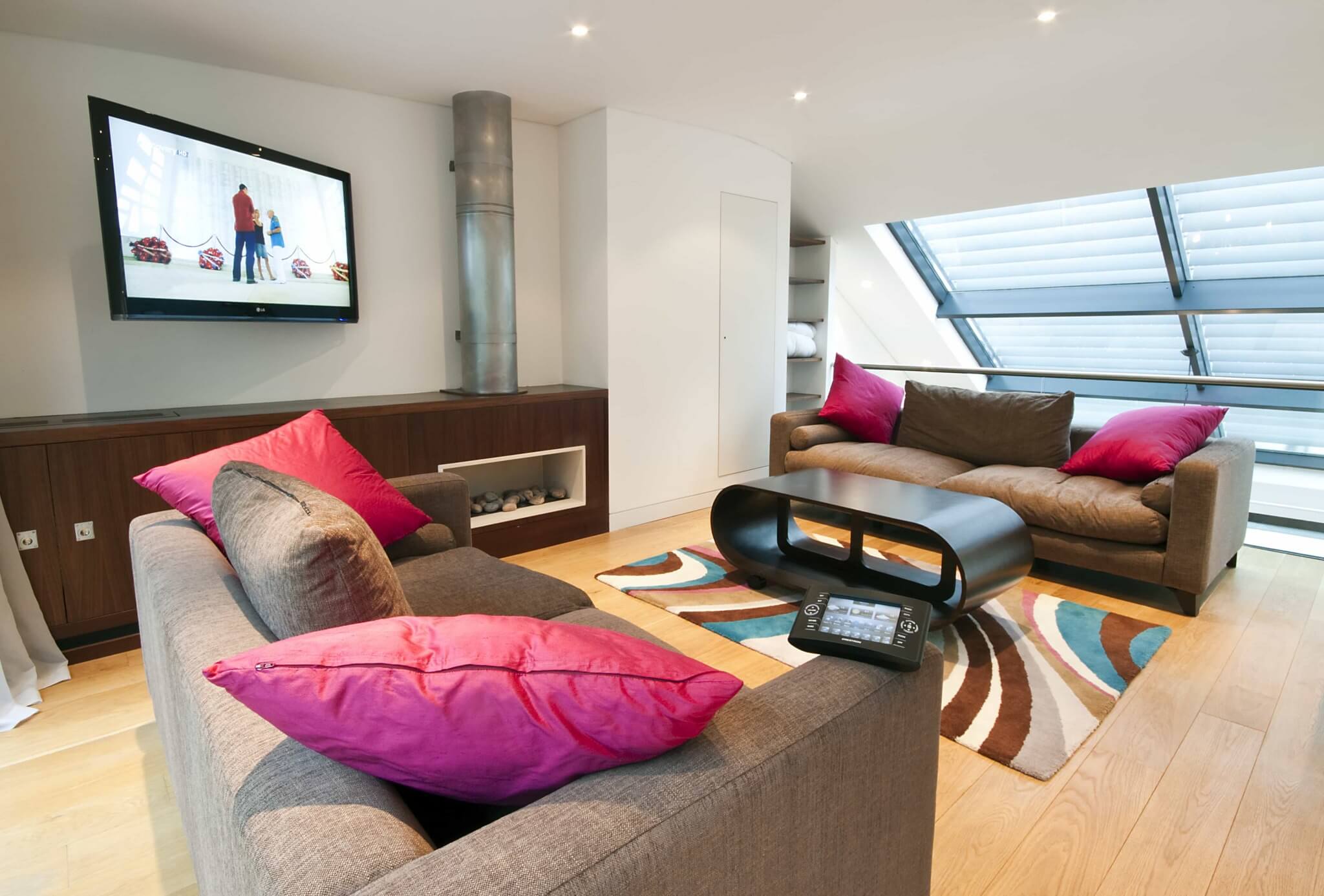 Crestron Control in Living Room - Baker St