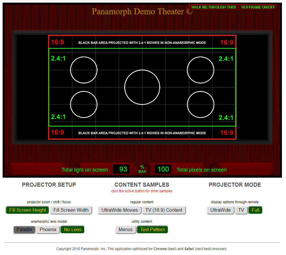 Panamorph Demo Theater