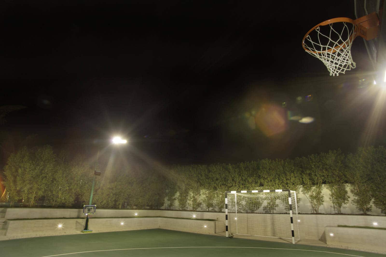 Basketball Court Audio System