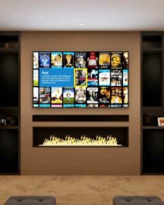 Basement Home Cinema in Kensington