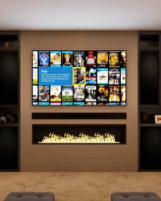 Basement Home Cinema in Kensington