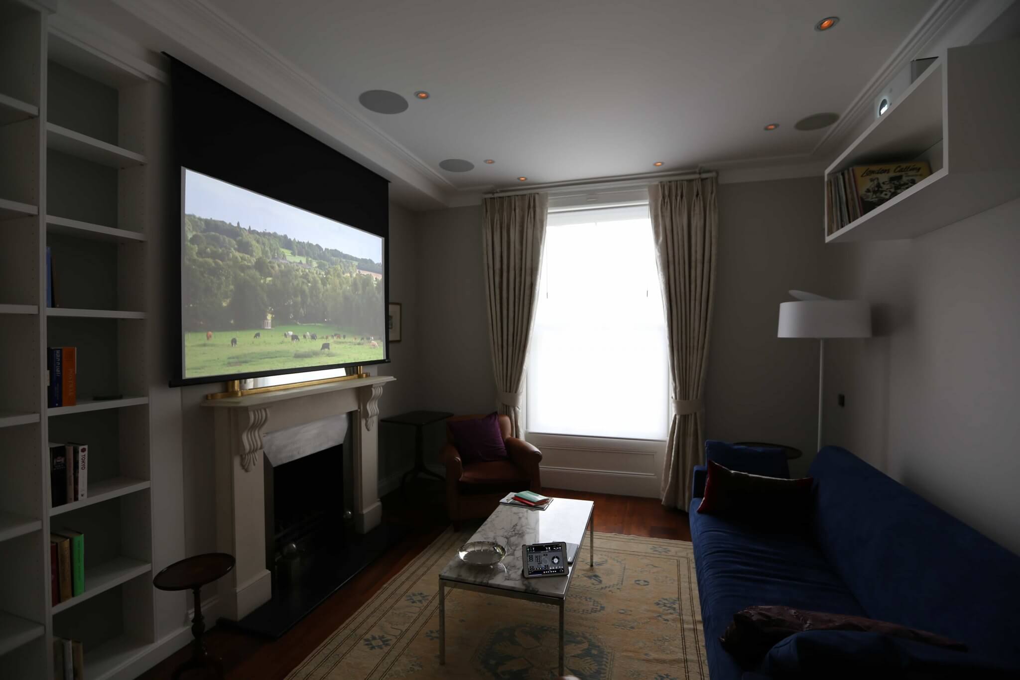 Living Room Projector based Cinema