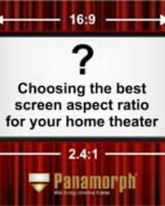 Panamorph Aspect Ratios