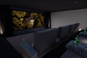 B&W Custom Theater 800 Cinema Room