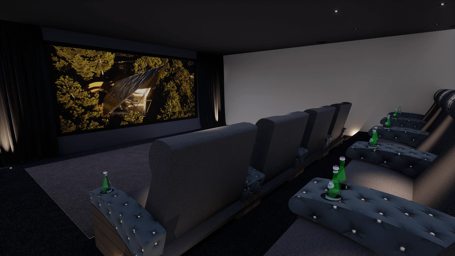 B&W Custom Theater 800 Home Cinema Room