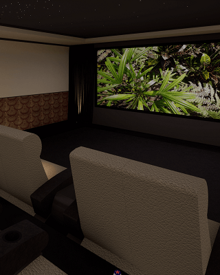 Hampstead Home Cinema Room