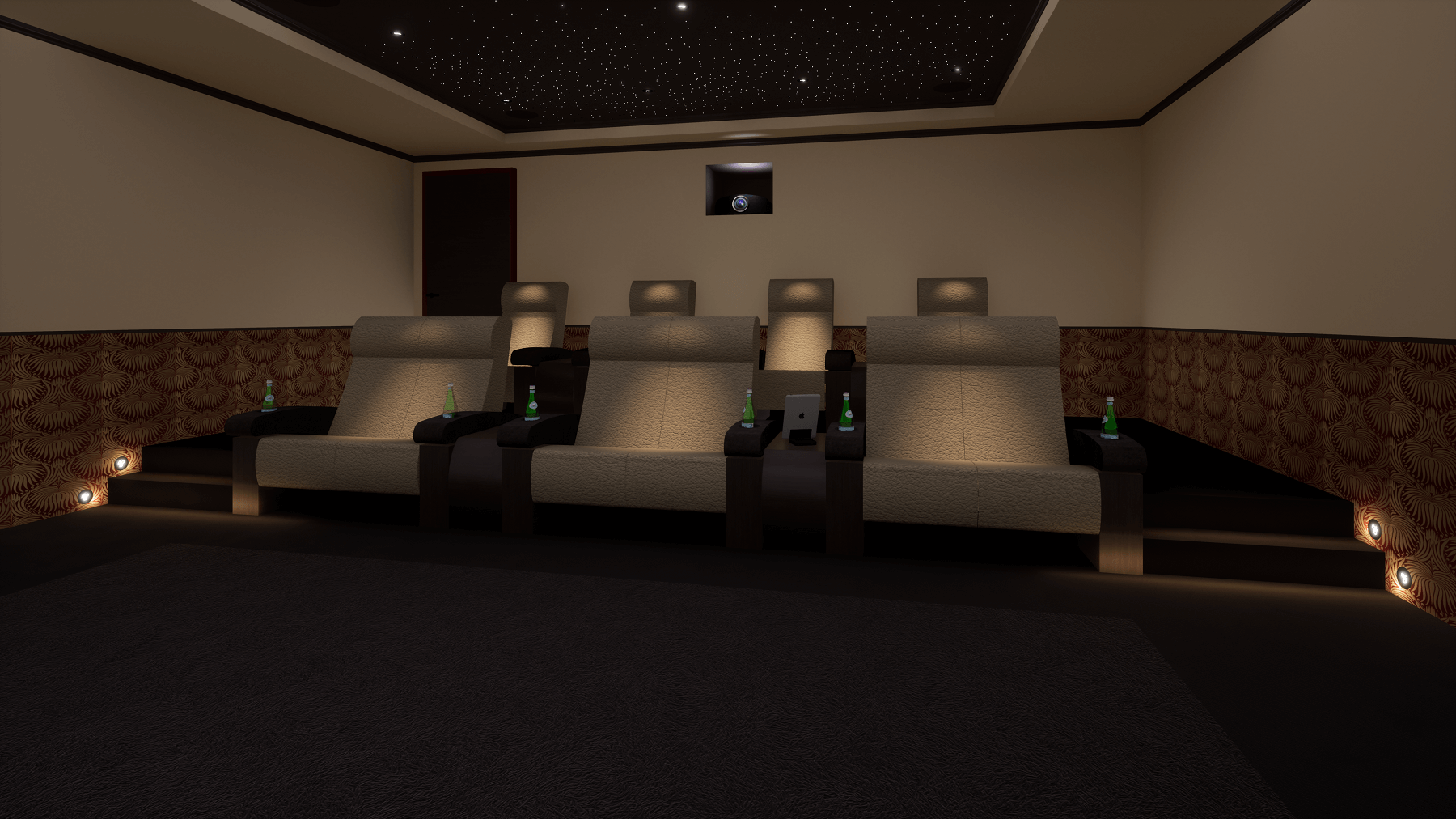 Hampstead Home Cinema Room Design