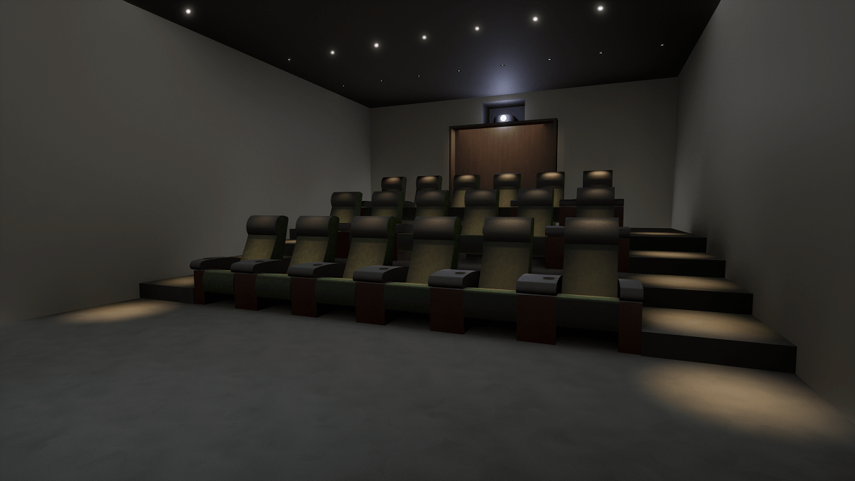 Home Cinema Seating for 18 people