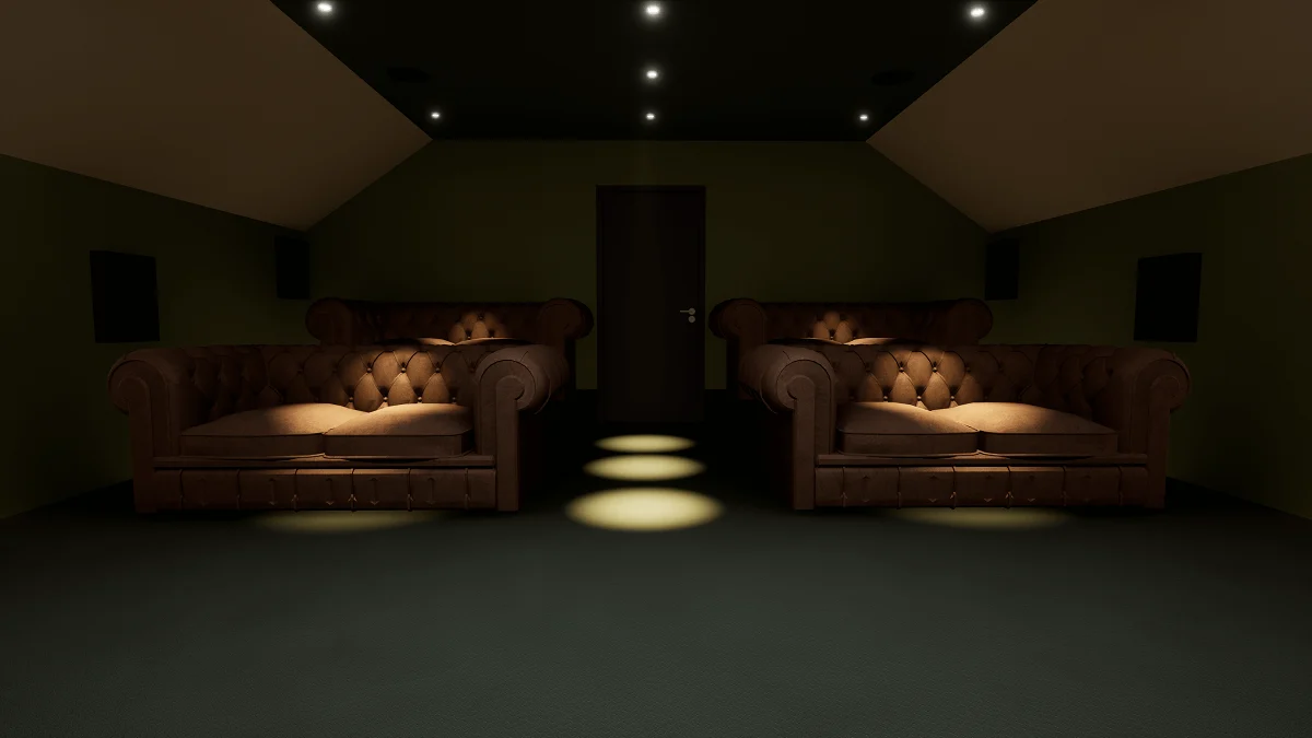 Home Cinema Hertfordshire Lights Dimmed