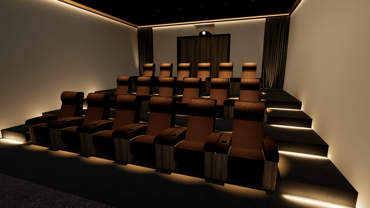 Krix Home Cinema London - Seating View