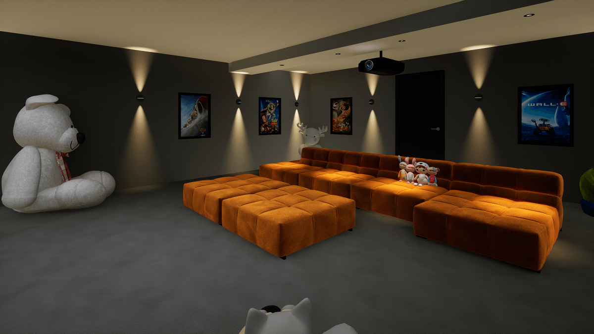 Family Movie Room - Dubai