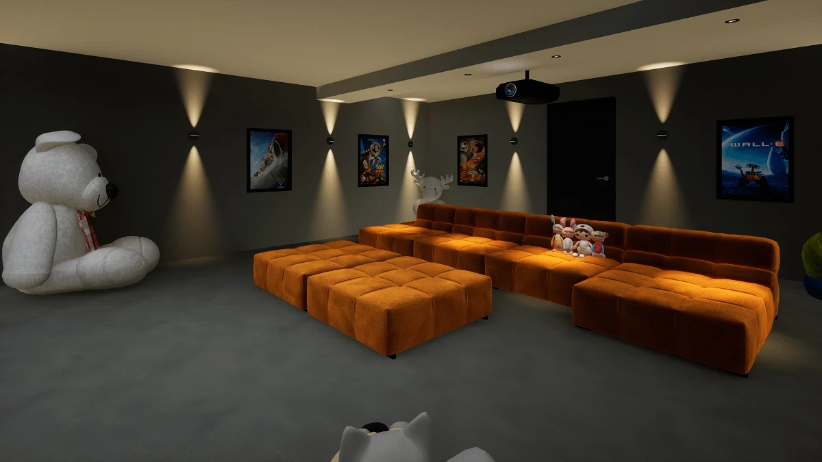 Family Movie Room - Dubai