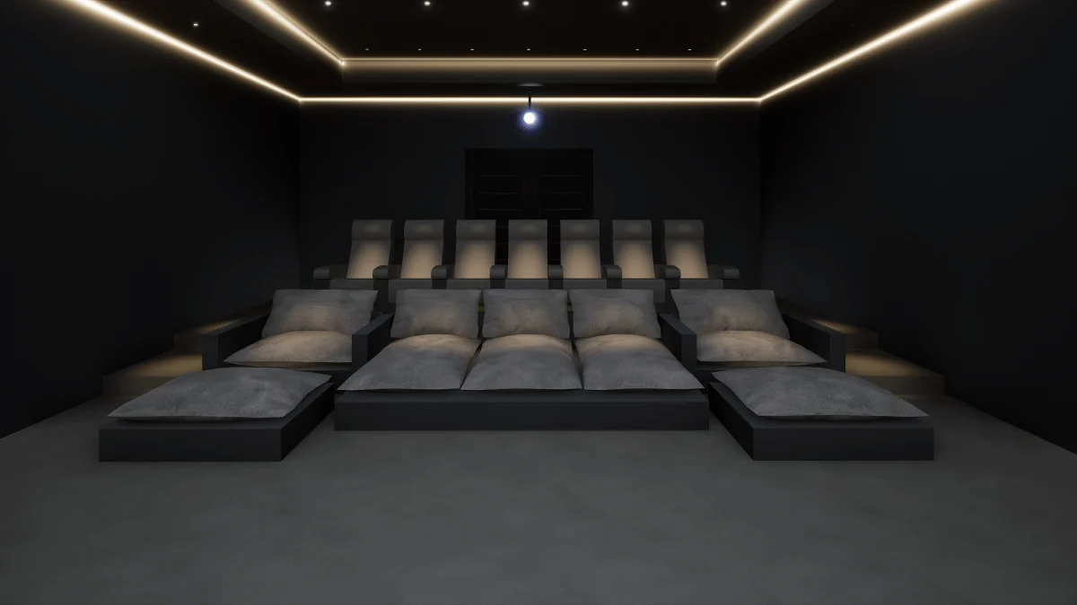 Luxury Home Cinema Room - Abuja, Nigeria