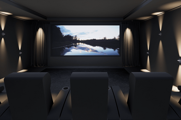 Cheshire Home Cinema Room