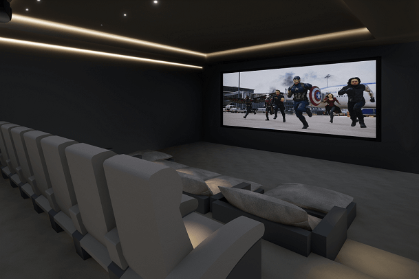 Home Cinema Installation, Nigeria