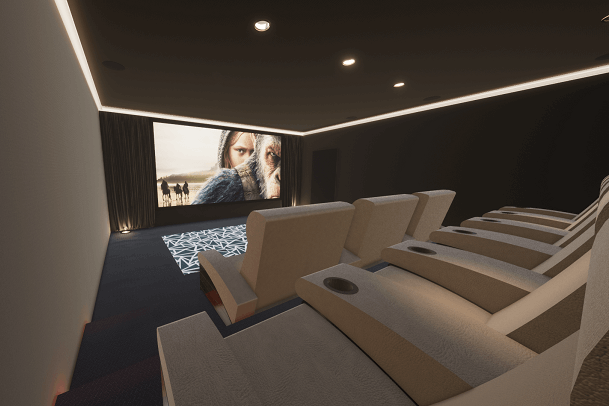 Home Cinema Room in Dubai