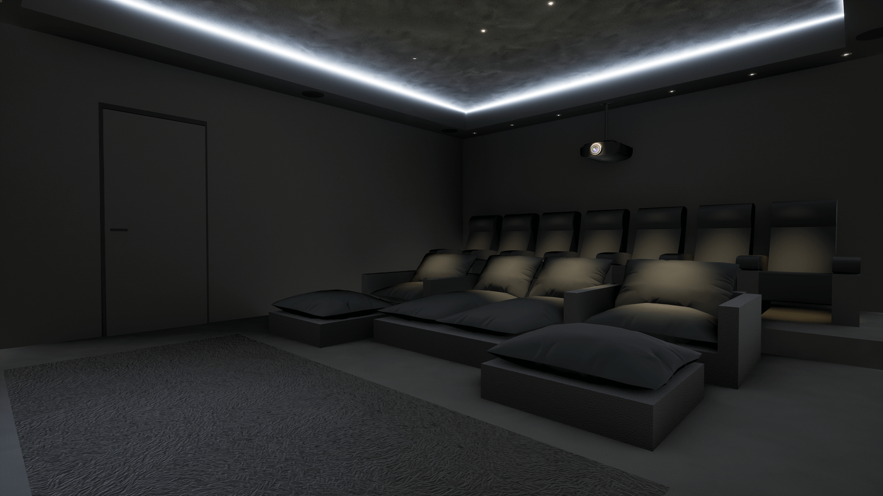 Home Theater Portugal - Rear View