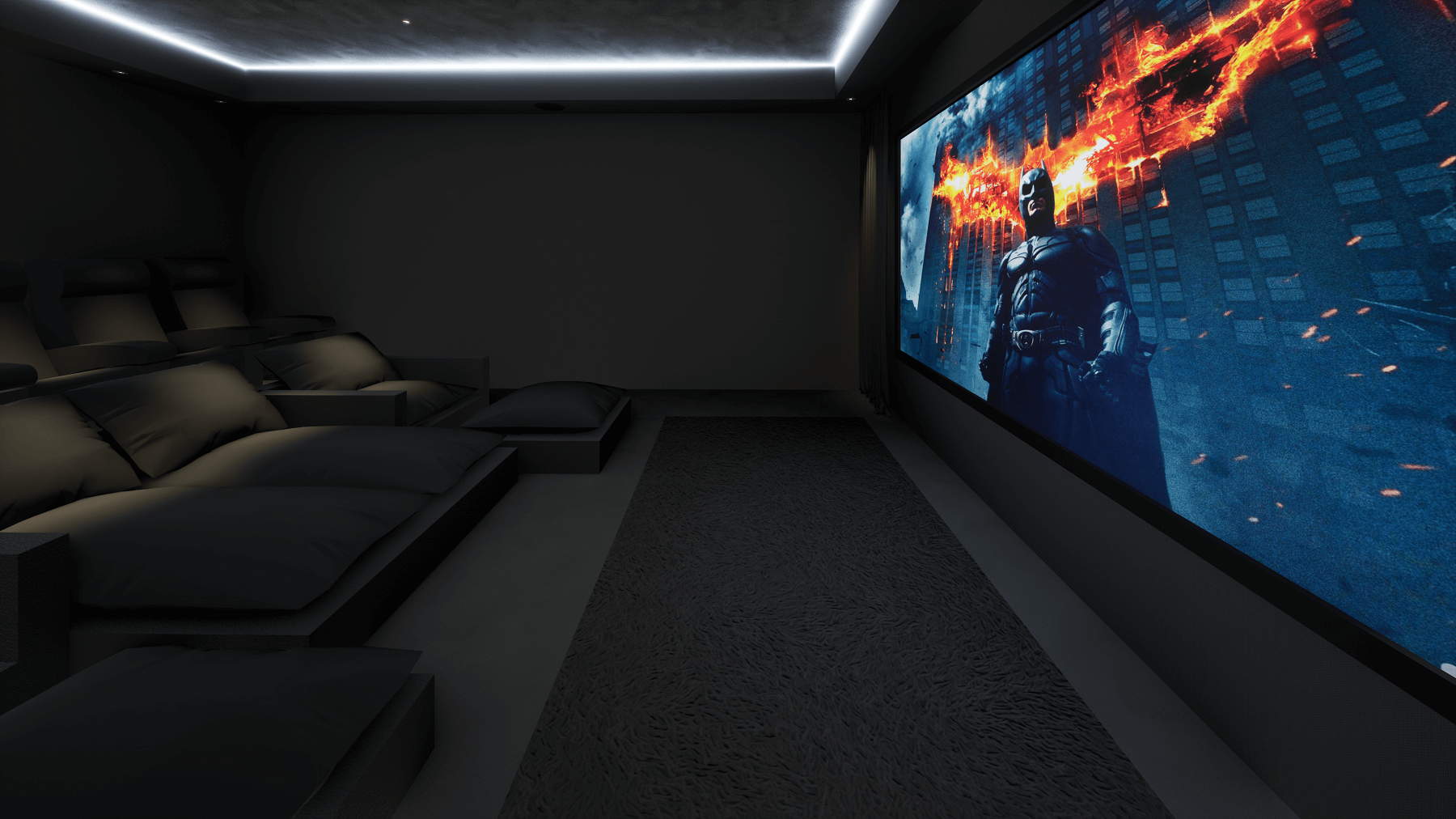 How to build a home cinema room