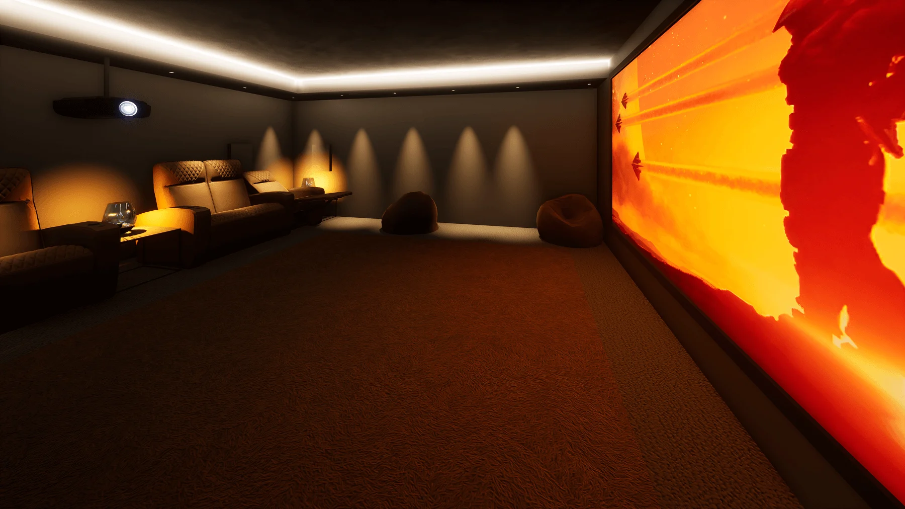 Luxury Home Cinema Installation — Cheshire