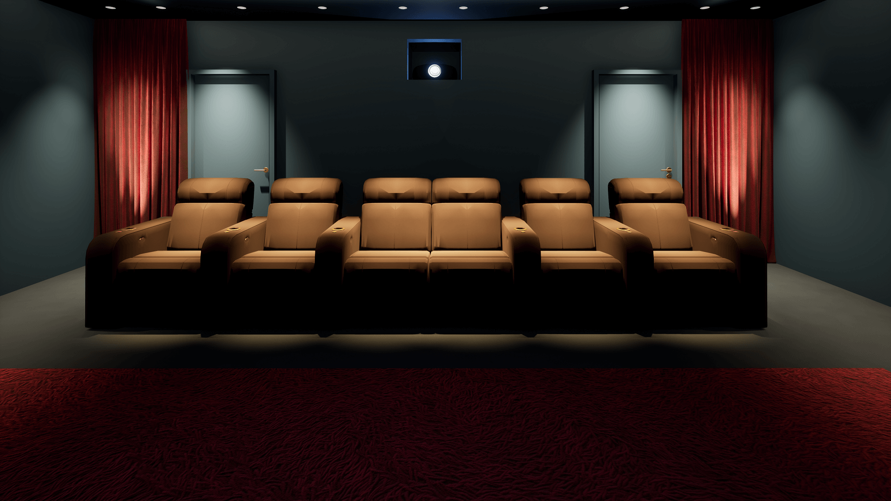 St Georges Hill Cinema Room Seating