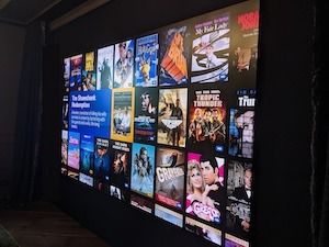 Samsung The Wall showing Kaleidescape