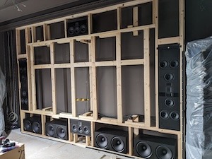 Steinway Lyngdorf Cinema Construction