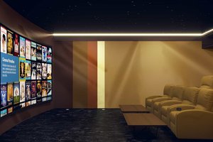 Curved 5m Screen Home Theater, Dubai