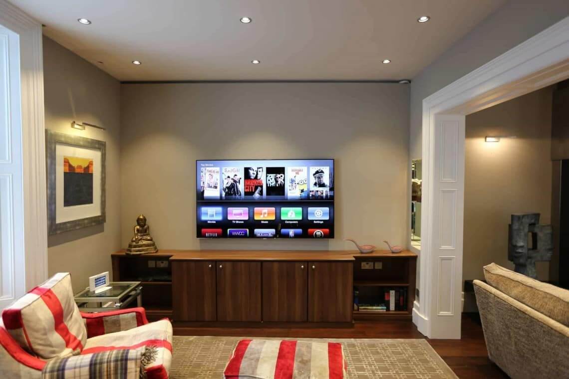 Belgravia Living Room Cinema Installation Belgravia Living Room Cinema Installation